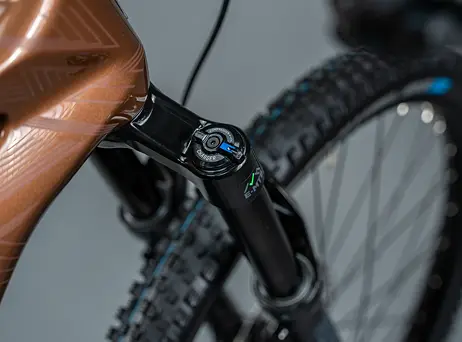 Haibike Lyke CF 10 - Leather/Orange-gloss