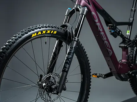 Orbea RISE H10 2023 - Metallic Mulberry-Black