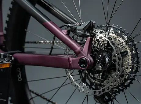 Orbea RISE H10 2023 - Metallic Mulberry-Black