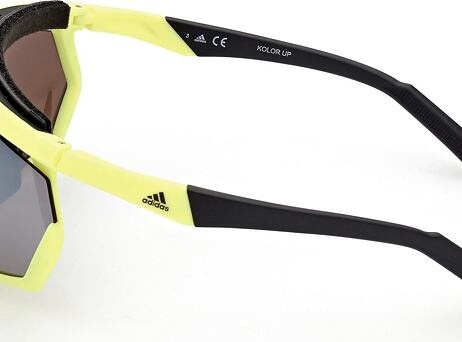 Sluneční brýle ADIDAS Sport SP0029-H Matte Yellow/Smoke Mirror