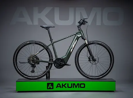 KTM Macina Cross 710 Herren - Moss Grey(Chrome+orange)