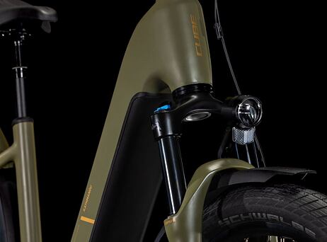 Cube Kathmandu Hybrid Pro, easy entry - dustyolive´n´gold