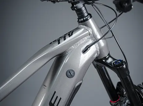 Haibike ALLMTN 4 - silver/red/black