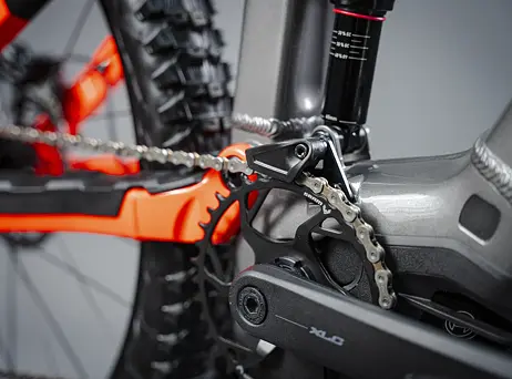 Haibike ALLMTN 4 - silver/red/black