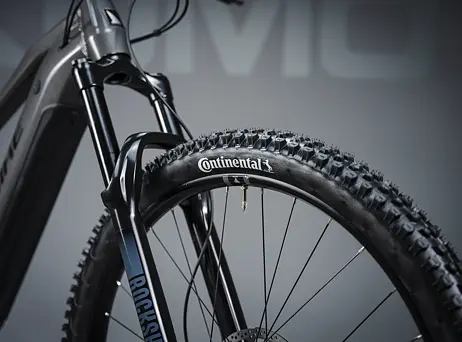 Haibike ALLMTN 4 - silver/red/black