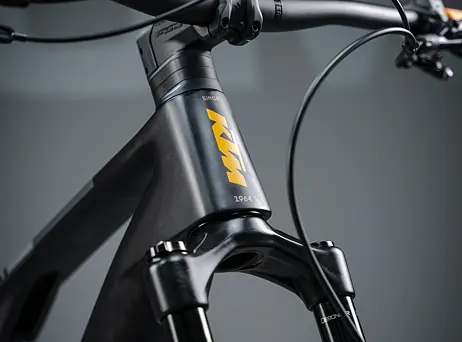 KTM Macina Scarp SX Elite - Flaming Black MT (Fresh Orange)