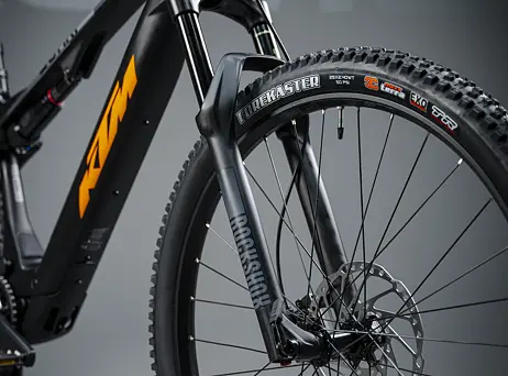 KTM Macina Scarp SX Elite - Flaming Black MT (Fresh Orange)
