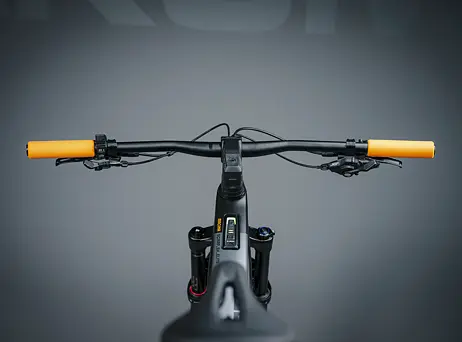 KTM Macina Scarp SX Elite - Flaming Black MT (Fresh Orange)