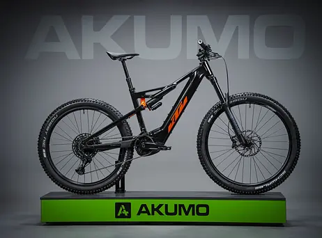 KTM Macina Kapoho 7973 - Flaming black (orange)