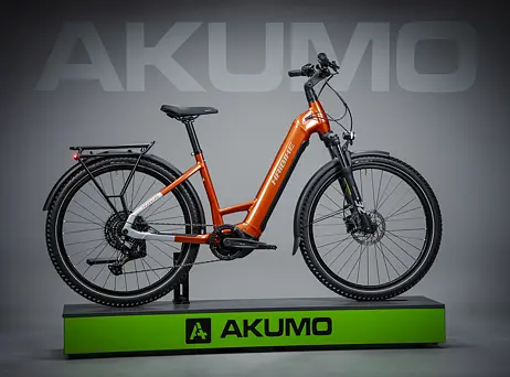 Haibike TREKKING 4 - Low - orange/silver