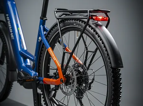 Haibike TREKKING 4 - Low - blue/orange/silver