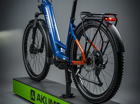 Haibike TREKKING 4 - Low - blue/orange/silver
