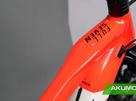 Haibike Fullseven 9 - Cool grey/ red