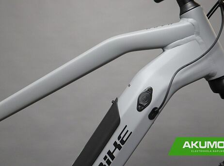 Haibike Hardnine 4 2022 - cool grey/lava matte