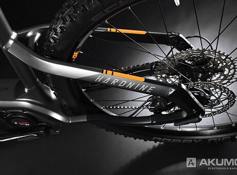 Haibike HardNine 10 2022 - titan/ black matte