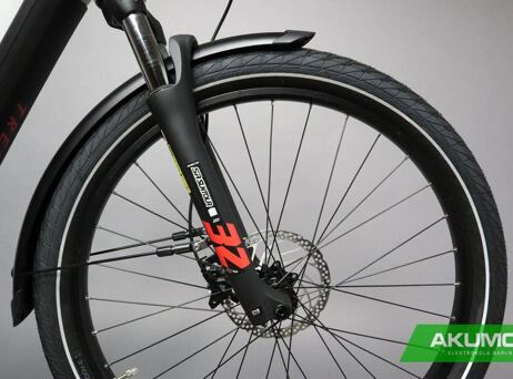 Haibike Trekking 7 - High - Cool grey/Red Matte - výška 168 až 180 cm