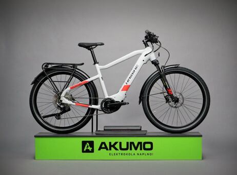 Haibike Trekking 7 - High - Cool grey/Red Matte - výška 168 až 180 cm