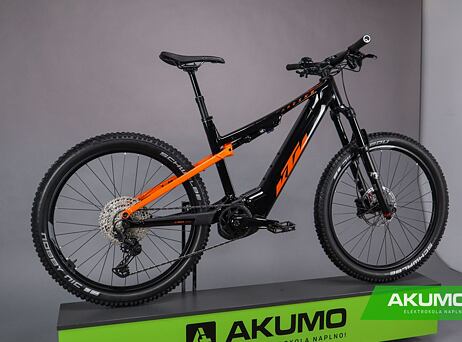 KTM Macina Lycan 771 - Flaming Black (Space Orange)
