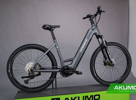 Haibike Trekking 4 Cross - Low - Dark silver/pearl - matt