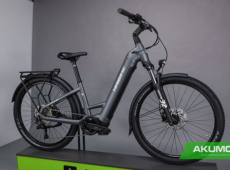 Haibike Trekking 4 - Low - Dark silver/pearl - matt