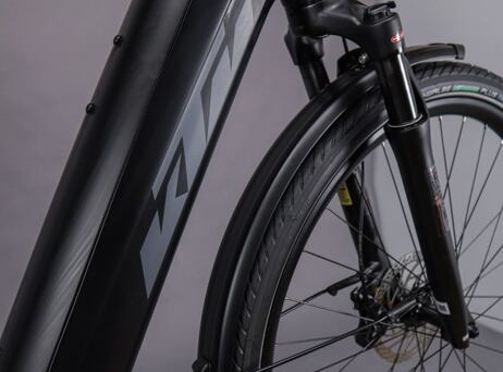 KTM Macina Style 730, US - Black matt (grey+orange)