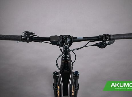 Haibike Trekking 11 - High - 2022 - Gloss Black Metal Tan
