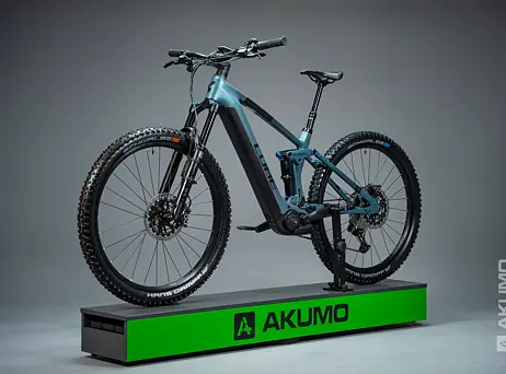 Cube Stereo Hybrid 120 HPC ABS 750 - Smaragdgrey´n´blue