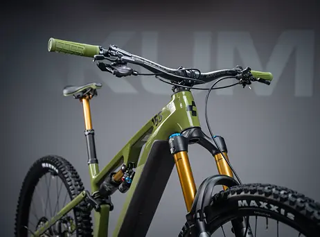 Cube Stereo Hybrid ONE55 C:68X TM 750 - olive´n´chrome