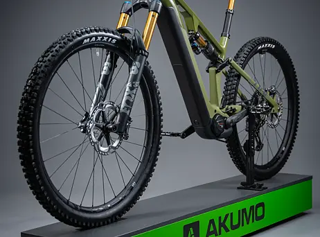 Cube Stereo Hybrid ONE55 C:68X TM 750 - olive´n´chrome