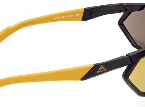 Sluneční brýle ADIDAS Sport SP0041 Matte Black/Brown Mirror