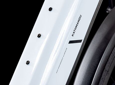 Cube Kathmandu Hybrid ONE, easy entry - polarwhite´n´black