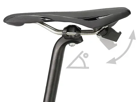 KLICKfix adaptér na sedlo Contour černý