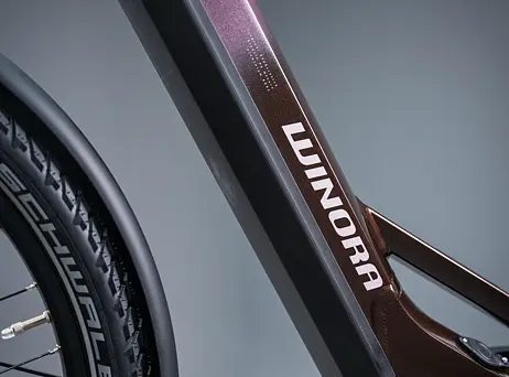 Winora Yakun R5 Low - Red/violet red - gloss