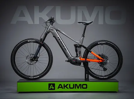 Haibike ALLMTN 4 - silver/red/black