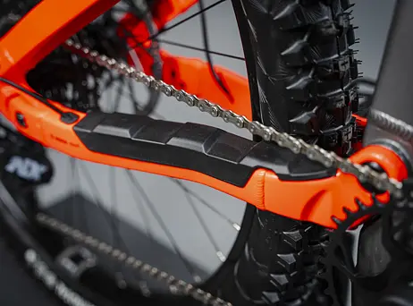Haibike ALLMTN 4 - silver/red/black