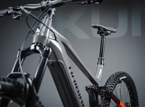 Haibike ALLMTN 4 - silver/red/black