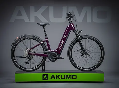 Cube Nuride Hybrid SLX 800 Allroad, easy entry - Amarone´n´lunar
