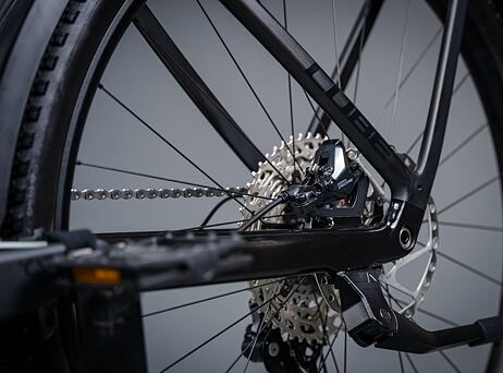 Cube Kathmandu Hybrid C:62 SLX 400X, easy entry - carbon´n´black