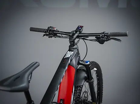 KTM Macina Emountain 27 Pro - matte black/white/red