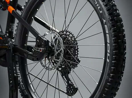 KTM Macina Kapoho 7973 - Flaming black (orange)