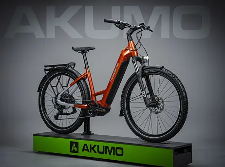 Haibike TREKKING 4 - Low - orange/silver