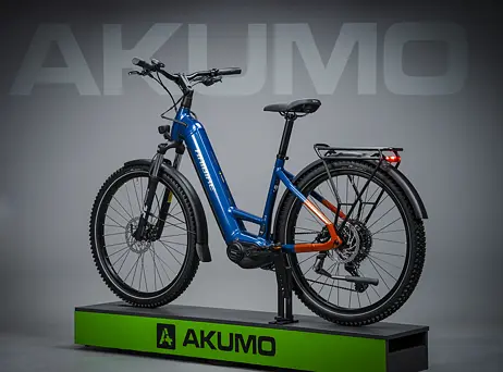 Haibike TREKKING 4 - Low - blue/orange/silver