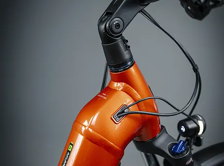 Haibike TREKKING 4 - Low - orange/silver