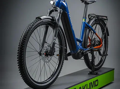 Haibike TREKKING 4 - Low - blue/orange/silver