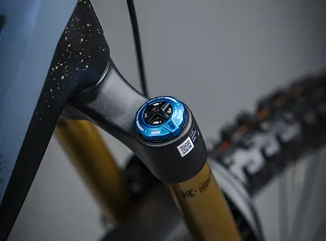 KTM Macina Prowler PRESTIGE - Blue+Metallic Black Matt (Grey+Gold)