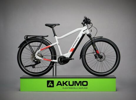 Haibike Trekking 7 - High - Cool grey/Red Matte - výška 168 až 180 cm