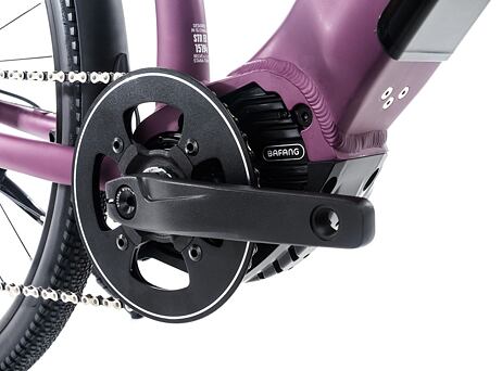CTM Senze Lady 28" - matná purpurová / teplá šedá