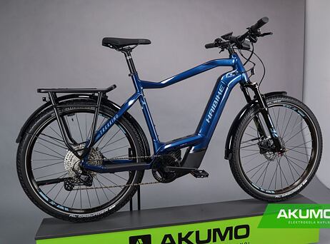 Haibike Trekking 8 750Wh - High - Gloss Roy Met Silverink