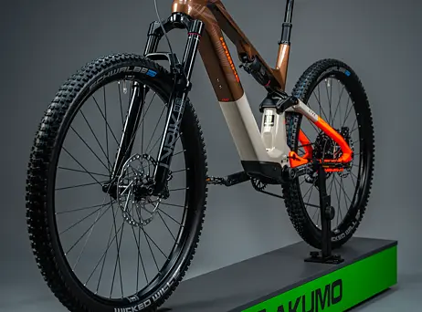 Haibike Lyke CF 10 - Leather/Orange-gloss