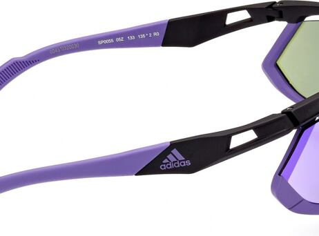 Sluneční brýle ADIDAS Sport SP0055 Black/Gradient Or Mirror Violet